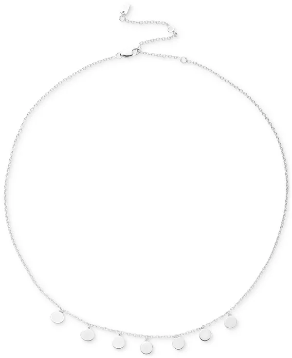 Фронтальное ожерелье из стерлингового серебра с диском, 19 дюймов + удлинитель 3 дюйма Lauren Ralph Lauren, silver
Фронтальное ожерелье из стерлингового серебра с диском, 19 дюймов + удлинитель 3 дюйма Lauren Ralph Lauren, silver