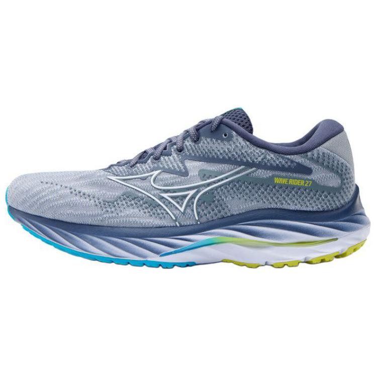 Wave Rider 27 'Grey Blue' Mizuno, синий серый
Wave Rider 27 'Grey Blue' Mizuno, синий серый