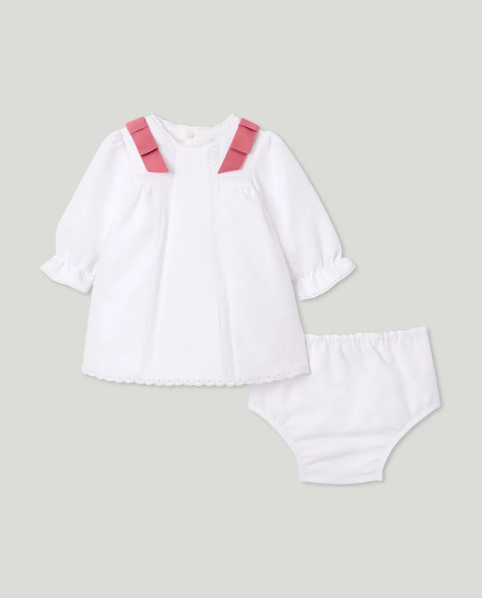 Длинное платье из пике с длинными рукавами для младенца Coconut El Corte Inglés, белый
Длинное платье из пике с длинными рукавами для младенца Coconut El Corte Inglés, белый