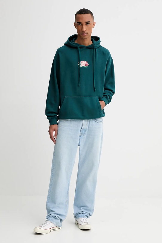 Хлопковая толстовка Kaotiko, зеленый
Хлопковая толстовка Kaotiko, зеленый