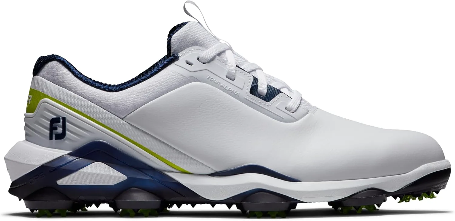 Мужские гольф-кроссовки FootJoy Tour Alpha предыдущего сезона, белый/синий
Мужские гольф-кроссовки FootJoy Tour Alpha предыдущего сезона, белый/синий