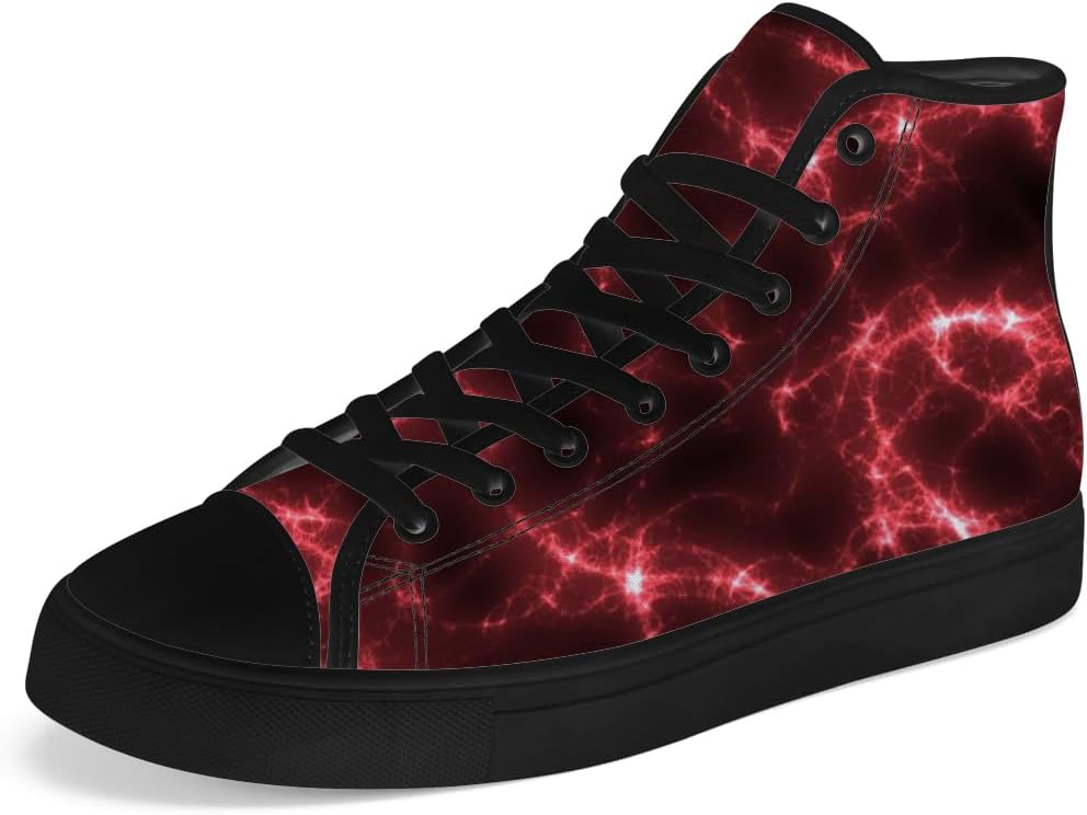 Высокие кеды Lightning из канвы, высокие кроссовки на шнуровке, повседневная обувь для мужчин и женщин Chebing, красный
Высокие кеды Lightning из канвы, высокие кроссовки на шнуровке, повседневная обувь для мужчин и женщин Chebing, красный