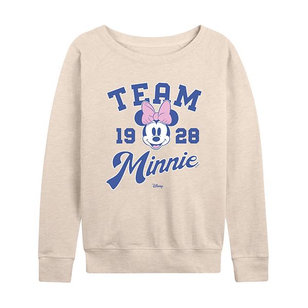 Женская футболка с длинным рукавом Minnie Mouse Team Minnie Est 1928 French Terry Disney
Женская футболка с длинным рукавом Minnie Mouse Team Minnie Est 1928 French Terry Disney