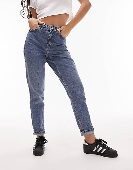 Голубые джинсы Topshop Hourglass Mom
Голубые джинсы Topshop Hourglass Mom