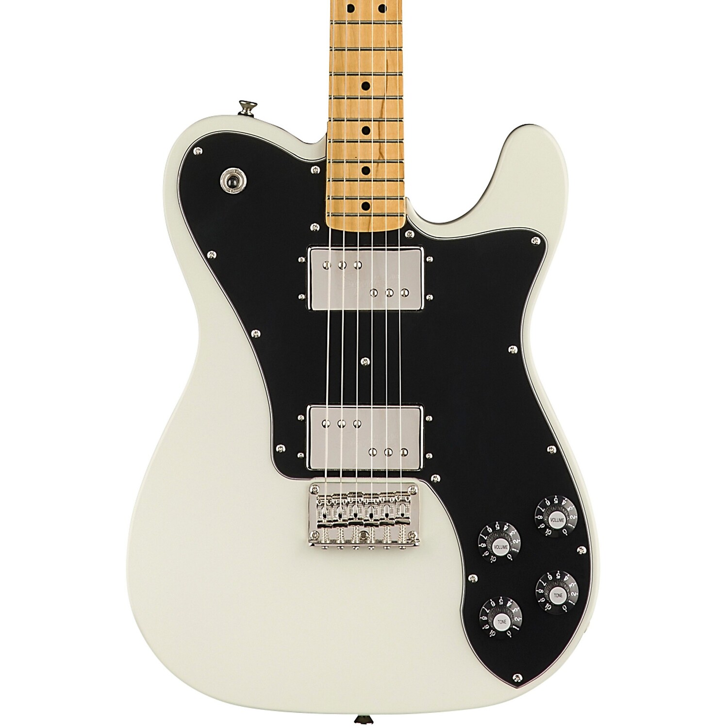 Электрогитара Squier Classic Vibe '70s Telecaster Deluxe с кленовым грифом, олимпийский белый цвет
Электрогитара Squier Classic Vibe '70s Telecaster Deluxe с кленовым грифом, олимпийский белый цвет