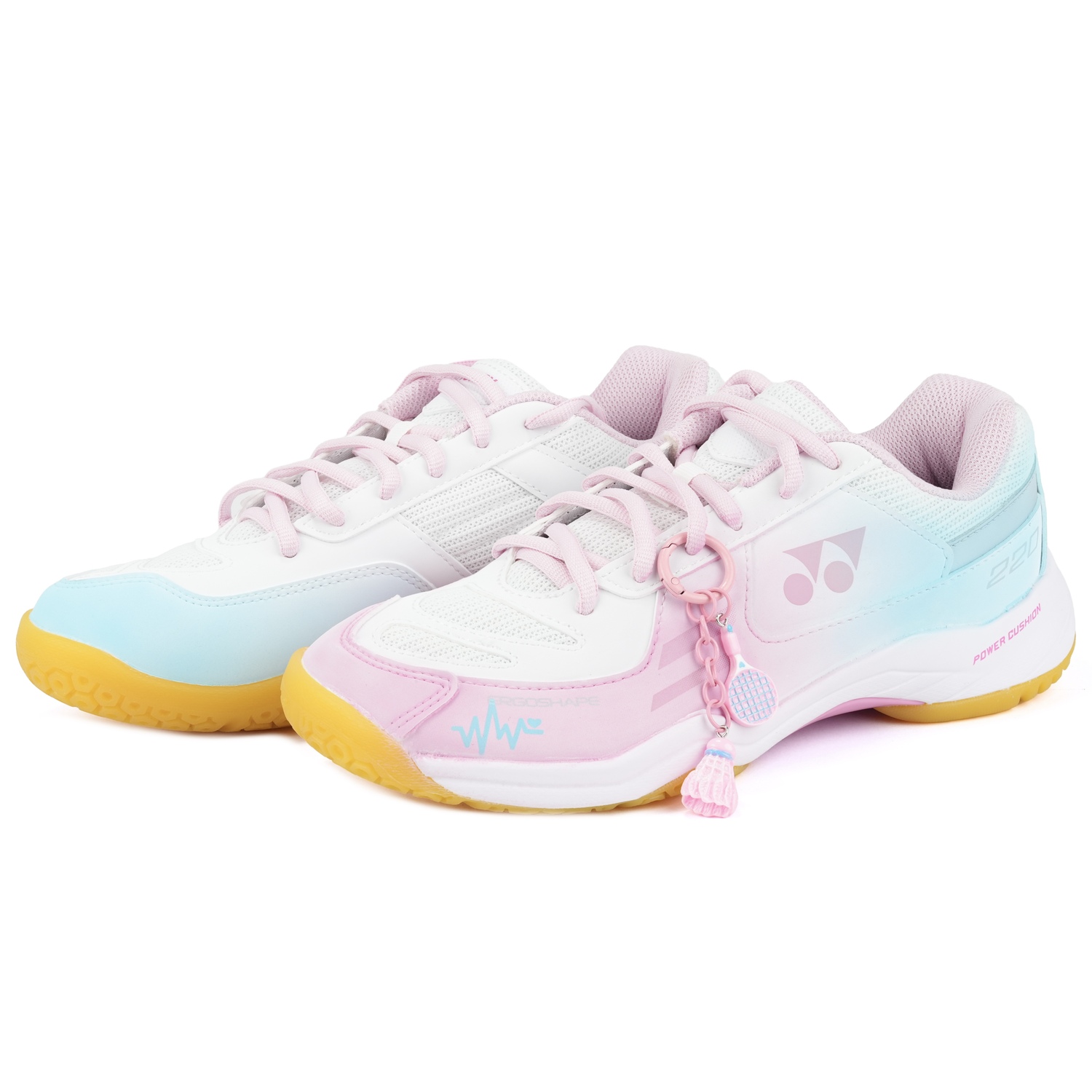 Сетчатые, из искусственной кожи низкие кроссовки для бадминтона, унисекс Yonex, синий розовый белый gradient
Сетчатые, из искусственной кожи низкие кроссовки для бадминтона, унисекс Yonex, синий розовый белый gradient