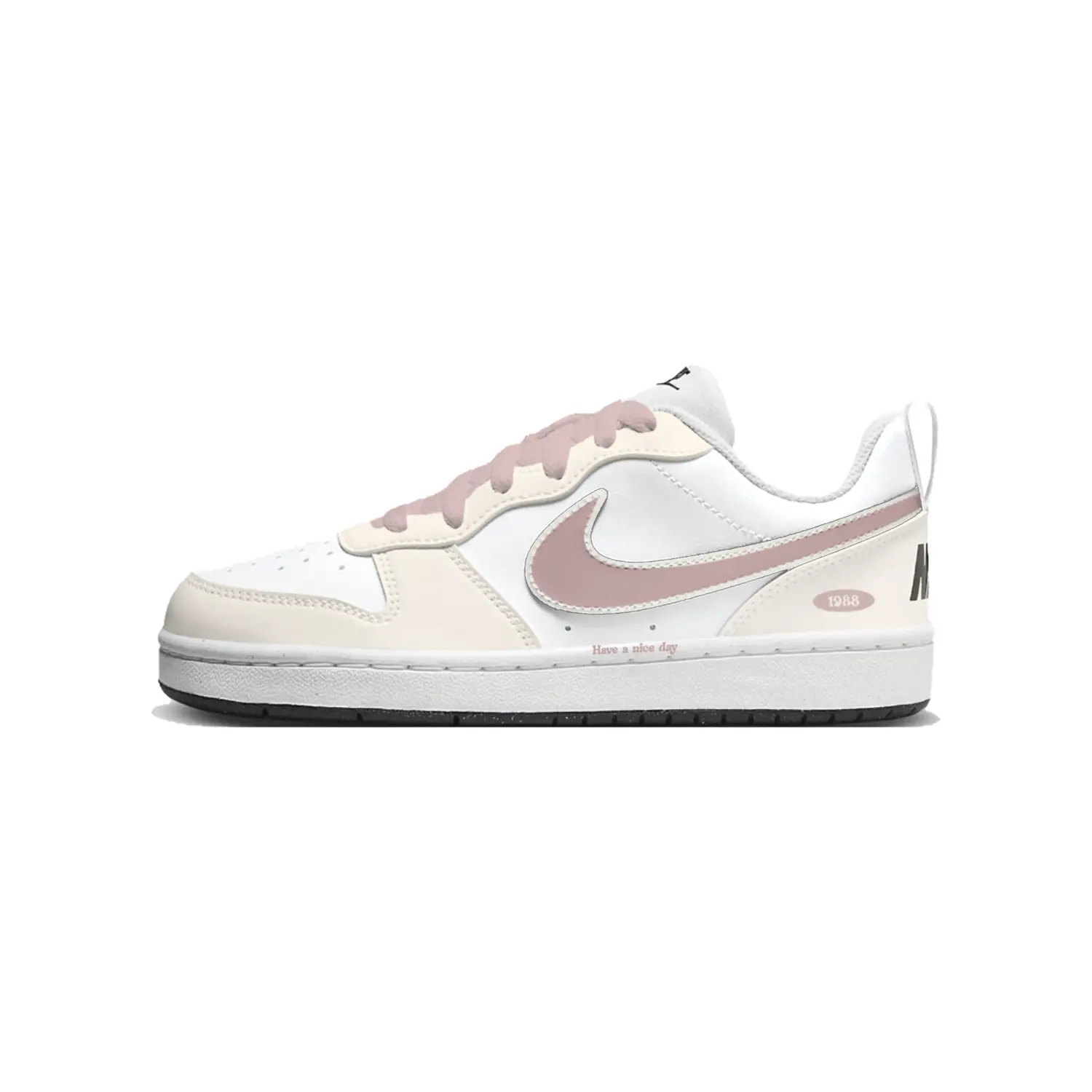 Nike Кроссовки Court Borough Berry Pink Love Letter Abrasion Resistant Low top Kids' Skateboarding Shoes White
Nike Кроссовки Court Borough Berry Pink Love Letter Abrasion Resistant Low top Kids' Skateboarding Shoes White
