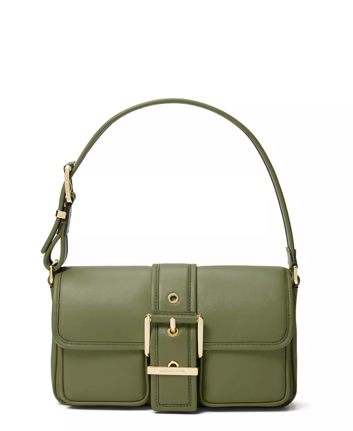 Кожаная сумка через плечо Colby Small Michael Kors, зеленый
Кожаная сумка через плечо Colby Small Michael Kors, зеленый