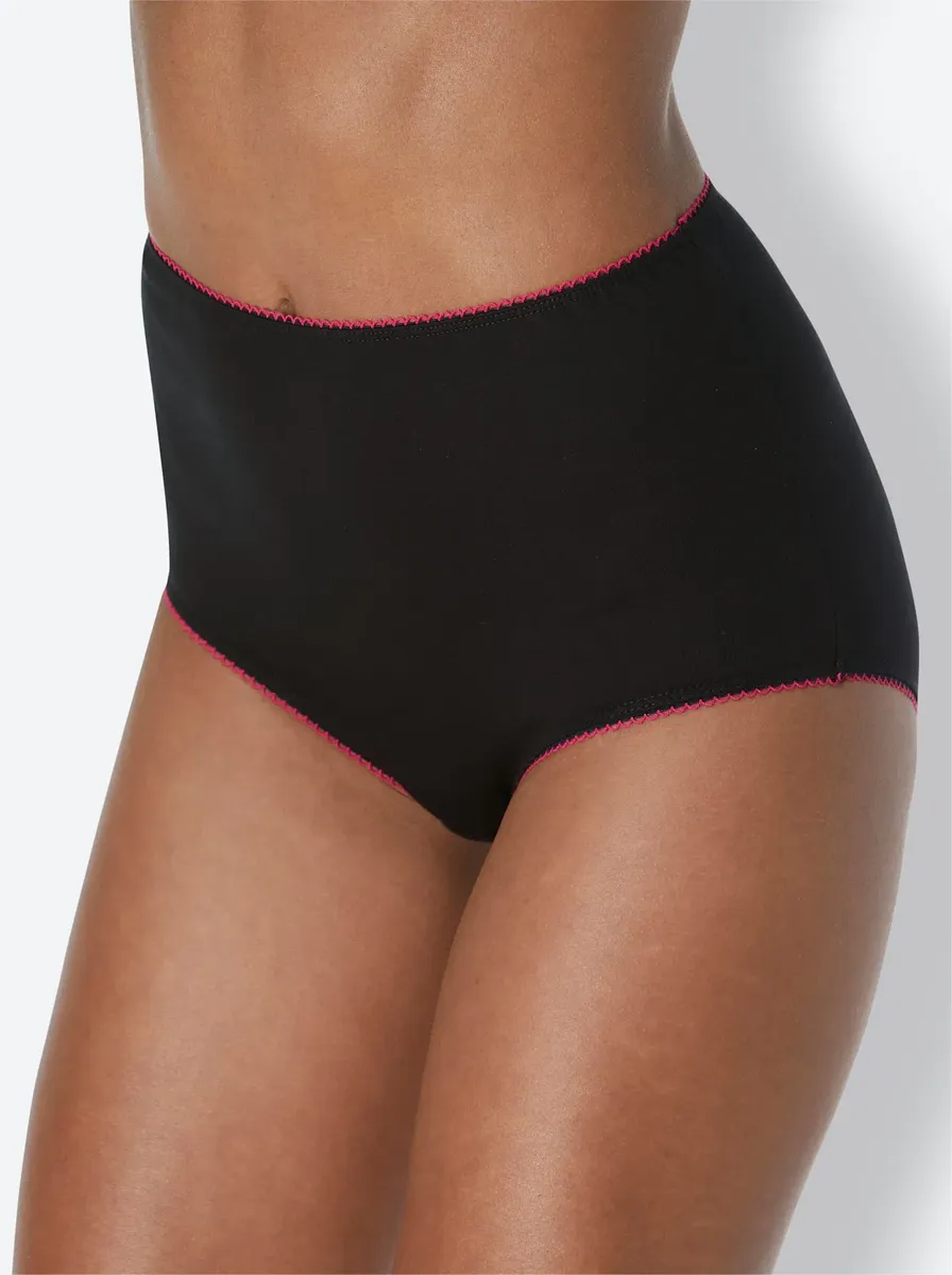 Трусики на талии (10 шт.) Wäschepur, черный
Трусики на талии (10 шт.) Wäschepur, черный