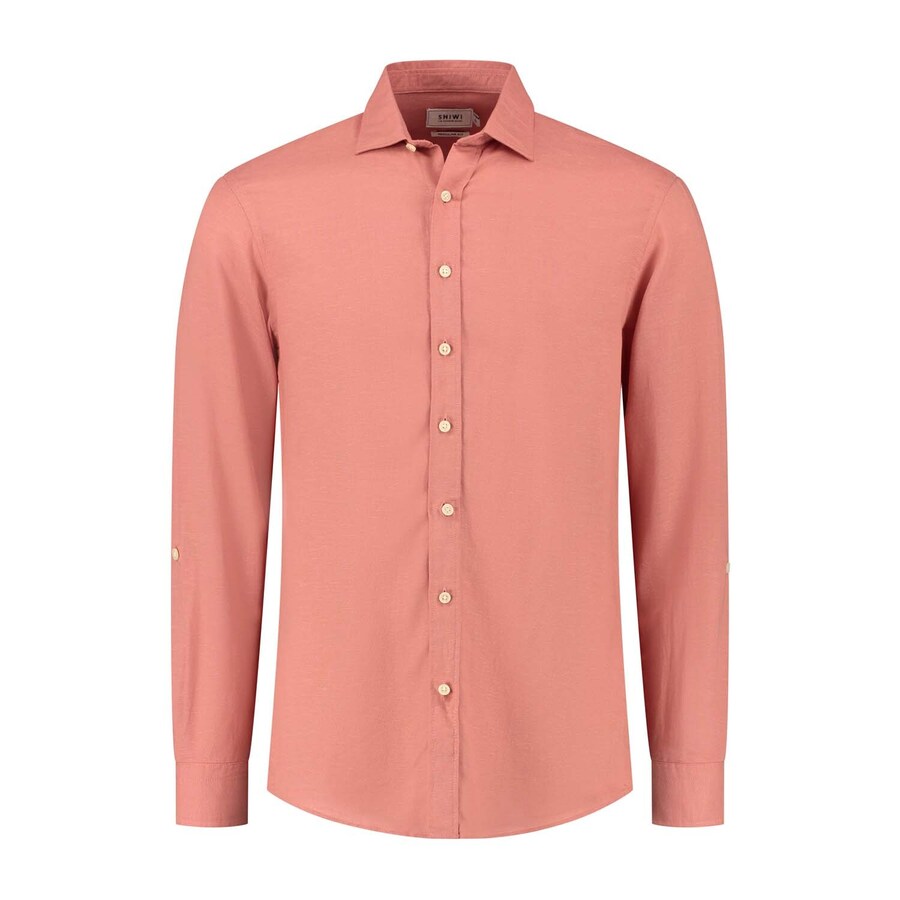 Рубашка на пуговицах классического кроя Shiwi Lucas, темно-розовый
Рубашка на пуговицах классического кроя Shiwi Lucas, темно-розовый