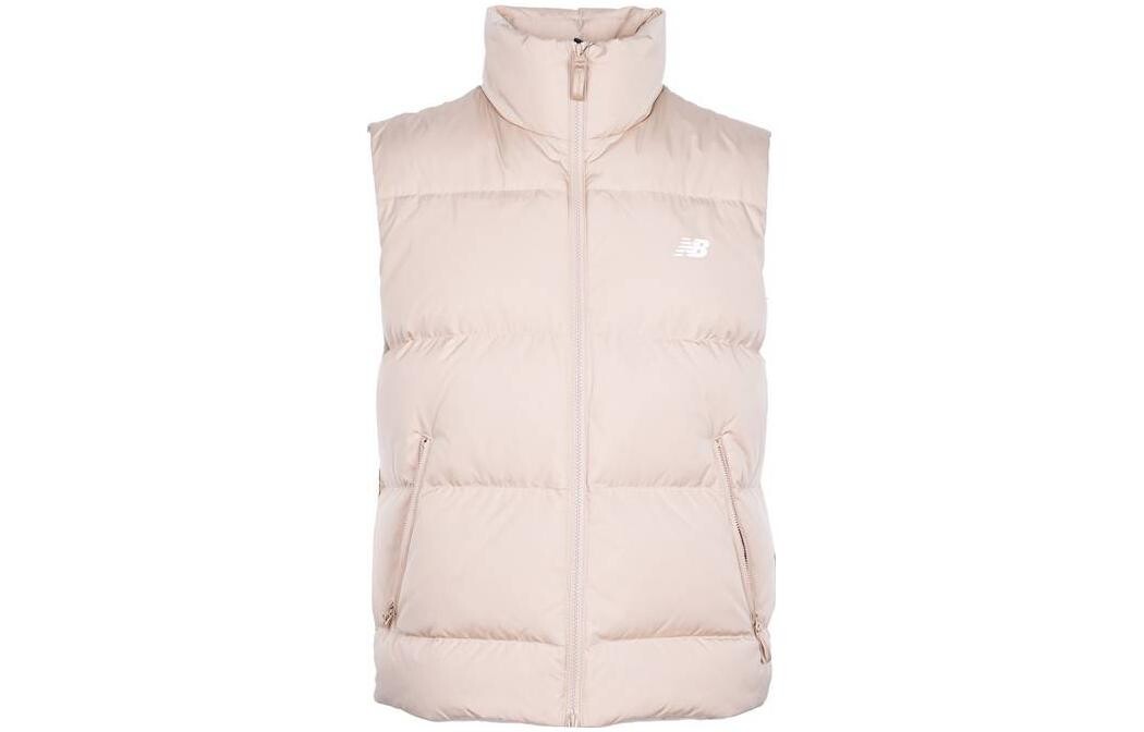 Жилет унисекс бежевый New Balance, бежевый 
Жилет унисекс бежевый New Balance, бежевый
