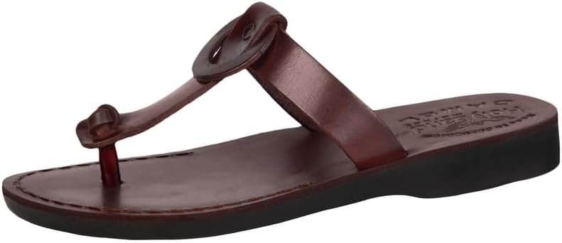 Сандалии/шлепанцы из натуральной кожи с библейским изображением Иисуса, рынок Святой Земли, для мужчин и женщин, из Иерусалима (Поле пастуха IV) Holy Land Market, коричневый
Сандалии/шлепанцы из натуральной кожи с библейским изображением Иисуса, рынок Святой Земли, для мужчин и женщин, из Иерусалима (Поле пастуха IV) Holy Land Market, коричневый