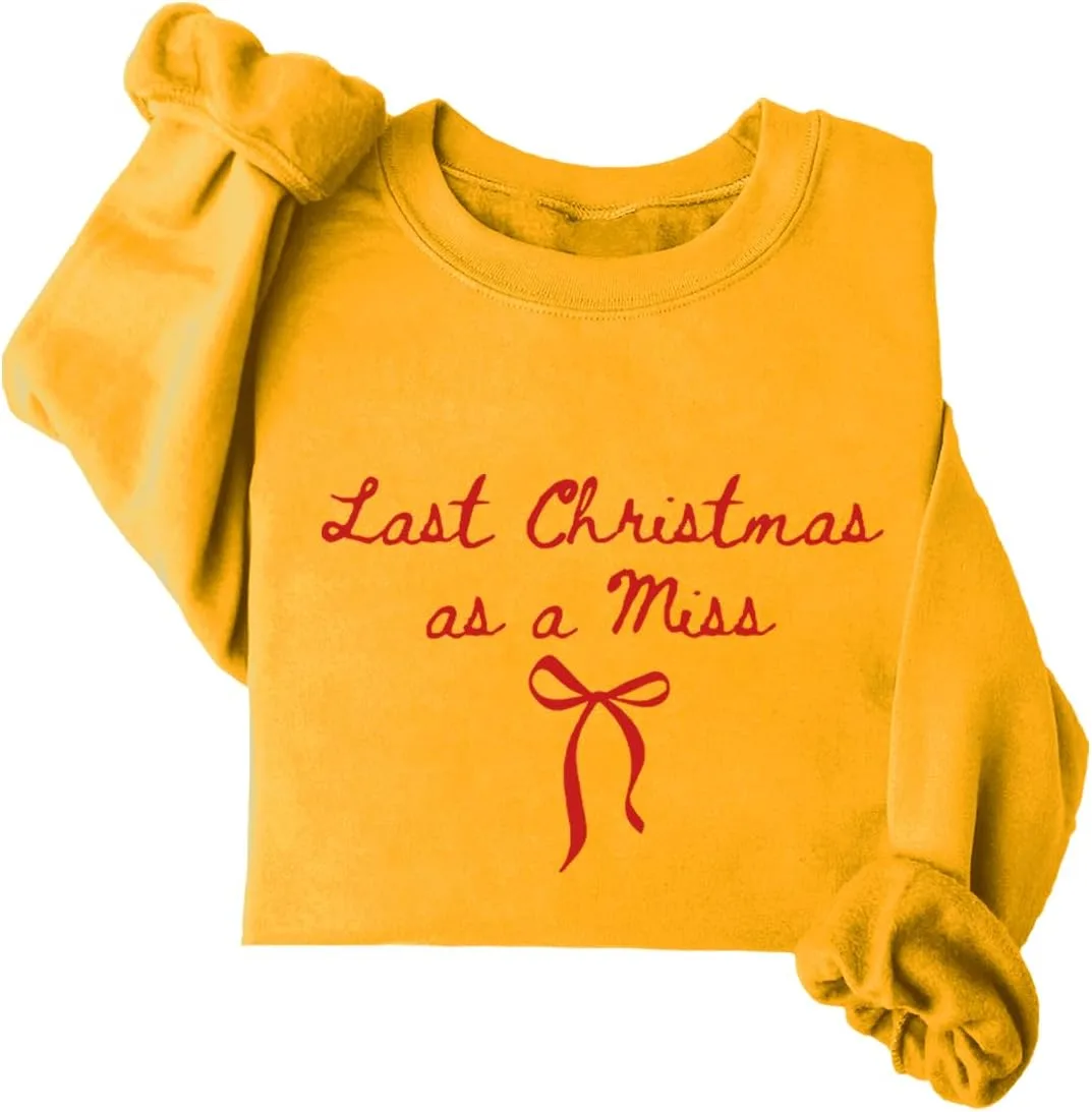 Свитшот Last Christmas As A Miss для невесты JIONOCY
Свитшот Last Christmas As A Miss для невесты JIONOCY