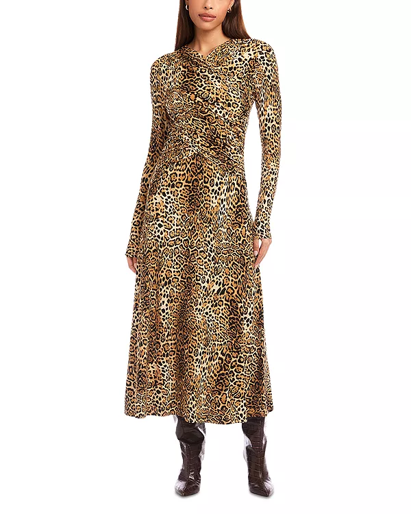 Платье миди с перекрестным вырезом от Kourtney Fifteen Twenty, мультиколор
Платье миди с перекрестным вырезом от Kourtney Fifteen Twenty, мультиколор