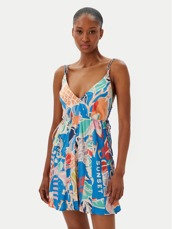 Летнее платье стандартный крой Tropical Bliss Tropi PT2537CSD001 Maaji, мультиколор
Летнее платье стандартный крой Tropical Bliss Tropi PT2537CSD001 Maaji, мультиколор