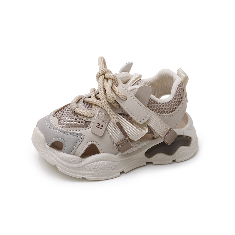 Детские сандалии с защитой от ударов и дышащие материалы для детей от 3 до 7 лет TONYBEAR, бежевый
Детские сандалии с защитой от ударов и дышащие материалы для детей от 3 до 7 лет TONYBEAR, бежевый