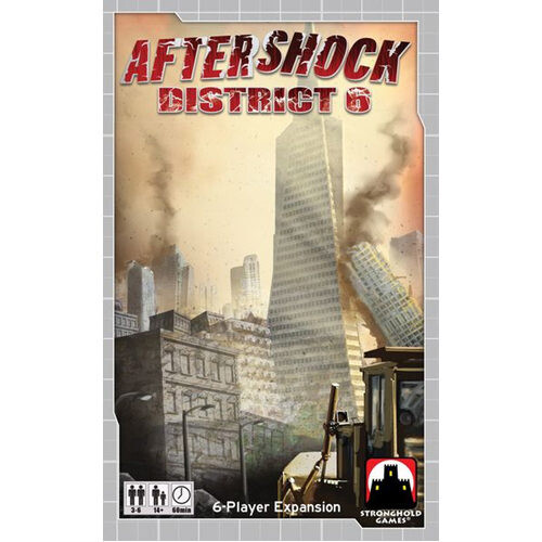 Настольная игра Aftershock: District 6 Expansion 
Настольная игра Aftershock: District 6 Expansion