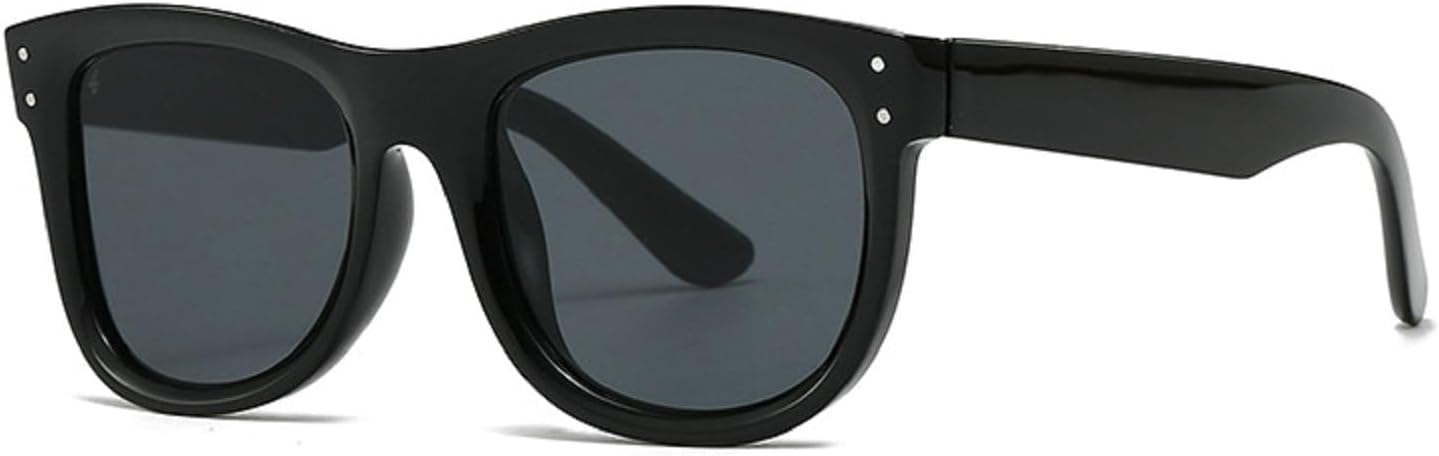 Модные квадратные солнцезащитные очки-пилот для женщин, стильные очки для вождения с защитой от УФ-излучения, винтажные большие солнцезащитные очки для мужчин mincl, Black
Модные квадратные солнцезащитные очки-пилот для женщин, стильные очки для вождения с защитой от УФ-излучения, винтажные большие солнцезащитные очки для мужчин mincl, Black