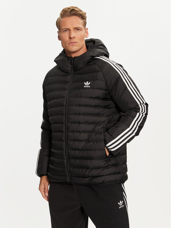 Пуховик стандартного кроя Adidas, черный
Пуховик стандартного кроя Adidas, черный