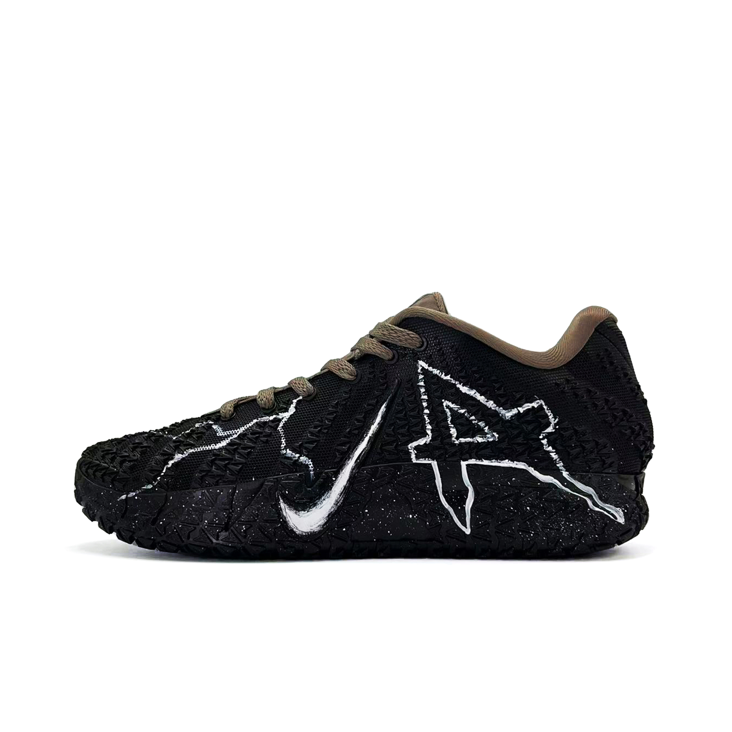 Nike Ja Morant 3 Black Star Cracked Abrasion Resistant Coverage Grip Low top ZOOM X Basketball Shoes Unisex Black White
Nike Ja Morant 3 Black Star Cracked Abrasion Resistant Coverage Grip Low top ZOOM X Basketball Shoes Unisex Black White