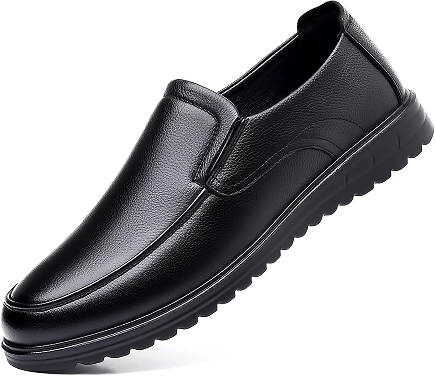 Мужские кожаные лоферы RYNKOMA с круглым носком и платформой, повседневные классические современные слипоны, удобные туфли для свадеб, церкви, офиса и выпускного, черный
Мужские кожаные лоферы RYNKOMA с круглым носком и платформой, повседневные классические современные слипоны, удобные туфли для свадеб, церкви, офиса и выпускного, черный