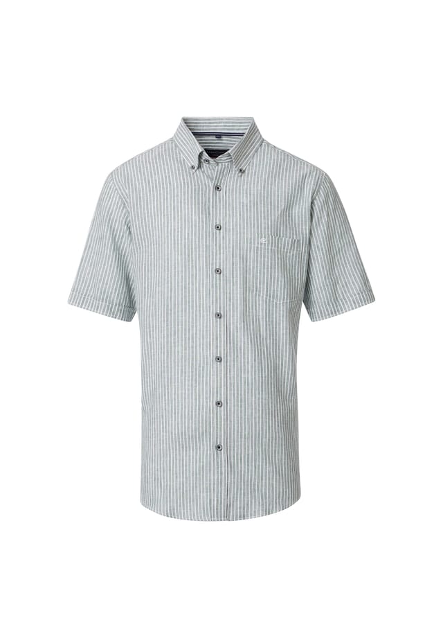 Льняная рубашка в полоску свободного покроя Casamoda, зеленый
Льняная рубашка в полоску свободного покроя Casamoda, зеленый