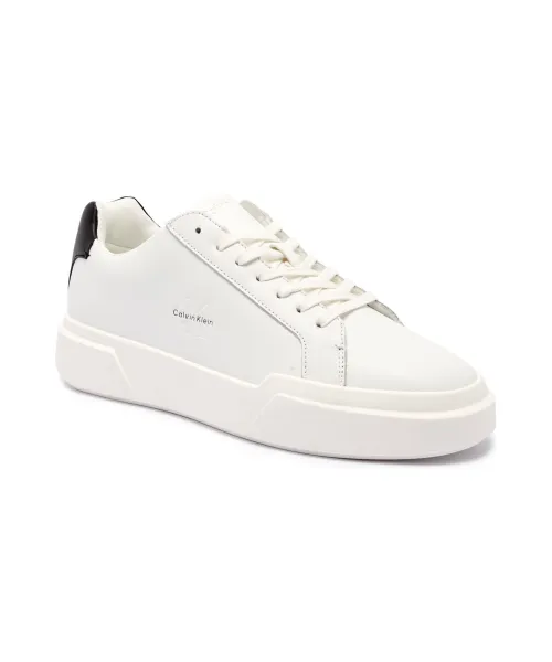 Кожаные кроссовки Calvin Klein, белый 
Кожаные кроссовки Calvin Klein, белый