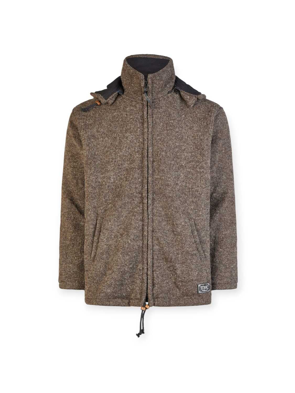 THC Natural Line Кардиган '856' вязаный, коричневый
THC Natural Line Кардиган '856' вязаный, коричневый