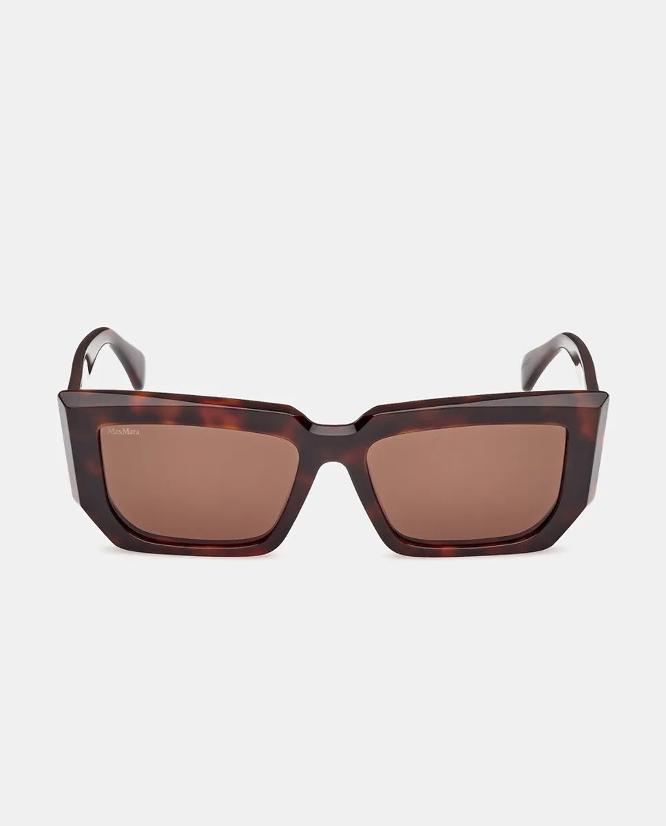 Женские прямоугольные ацетатные солнцезащитные очки черного цвета Max Mara, коричневый
Женские прямоугольные ацетатные солнцезащитные очки черного цвета Max Mara, коричневый