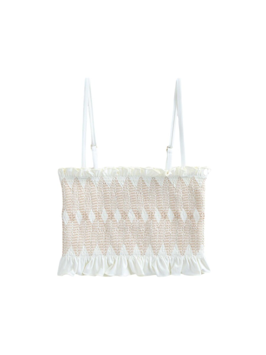 Верх бикини бандо Next, белый
Верх бикини бандо Next, белый