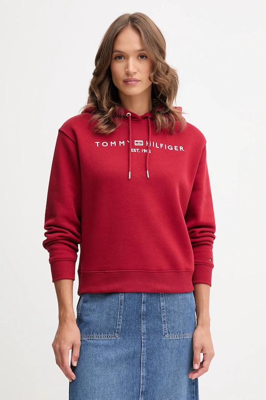 Толстовка Tommy Hilfiger, бордовый 
Толстовка Tommy Hilfiger, бордовый