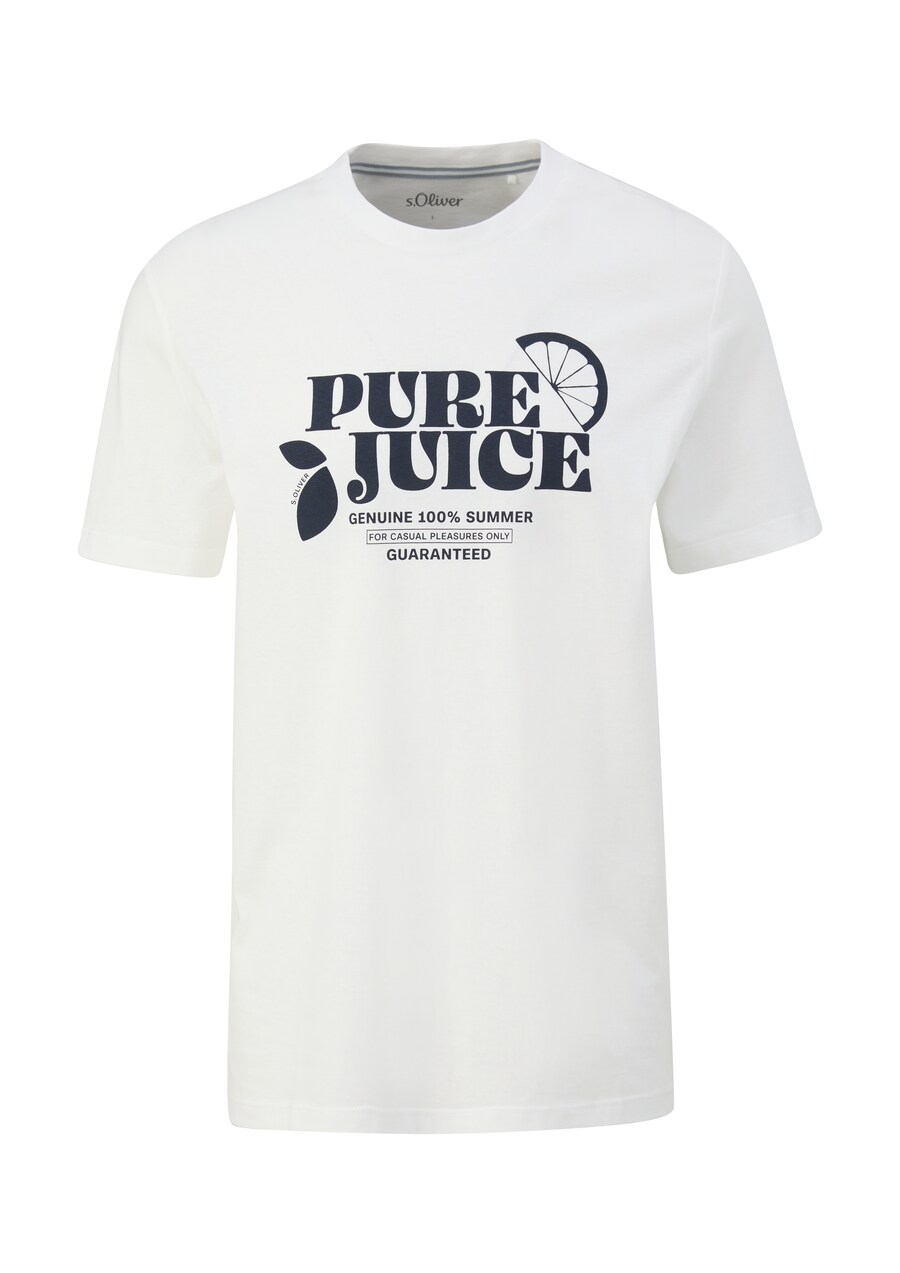 Классическая футболка s.Oliver Shirt, белый
Классическая футболка s.Oliver Shirt, белый