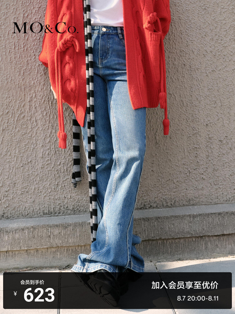 Брюки Moco из американского денима, синий
Брюки Moco из американского денима, синий