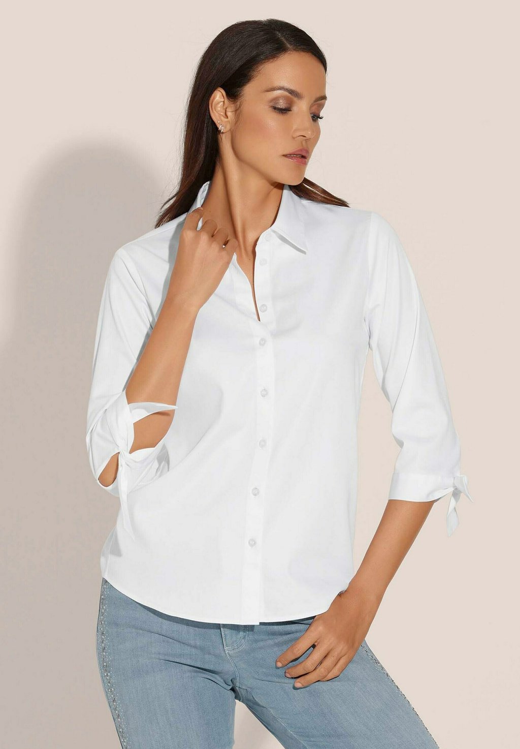 Блузка на пуговицах MADELEINE, белый
Блузка на пуговицах MADELEINE, белый