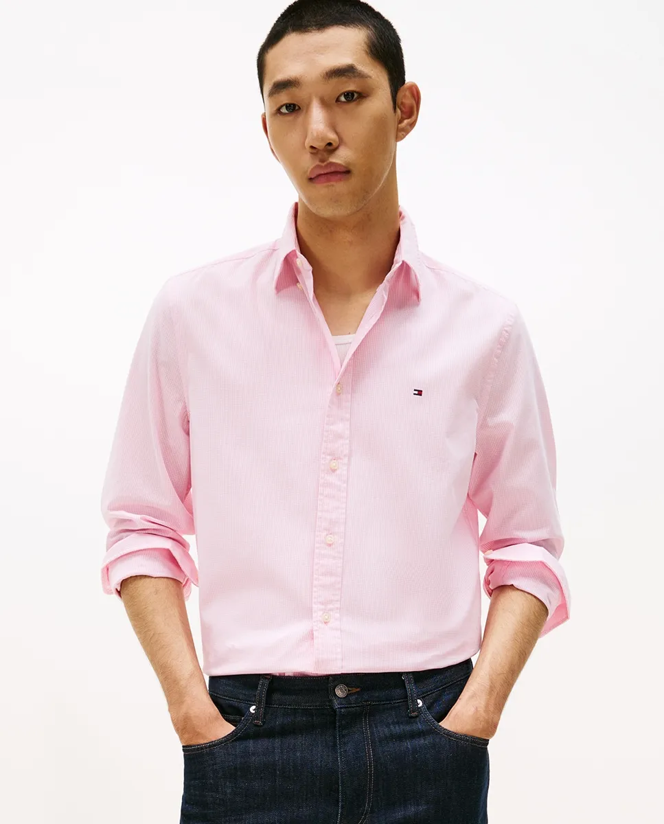 Рубашка для мужчин с принтом из поплина Tommy Hilfiger, розовый
Рубашка для мужчин с принтом из поплина Tommy Hilfiger, розовый