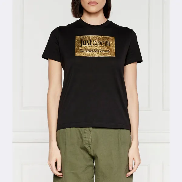 Футболка стандартного кроя Just Cavalli, черный
Футболка стандартного кроя Just Cavalli, черный