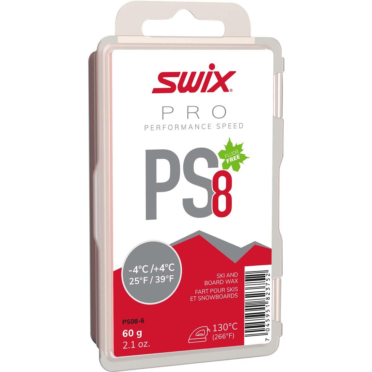 Скоростной парафин PS8 Swix, Red
Скоростной парафин PS8 Swix, Red