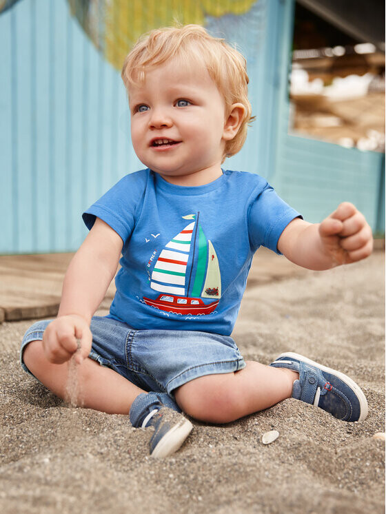 Джинсовые шорты стандартного кроя Mayoral, синий
Джинсовые шорты стандартного кроя Mayoral, синий