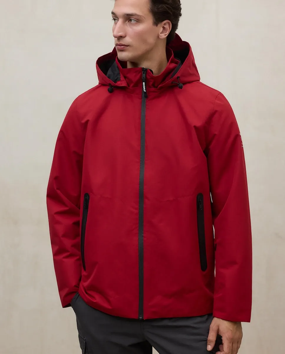 Мужская куртка с капюшоном и молнией, также на боковых карманах Ecoalf, красный
Мужская куртка с капюшоном и молнией, также на боковых карманах Ecoalf, красный