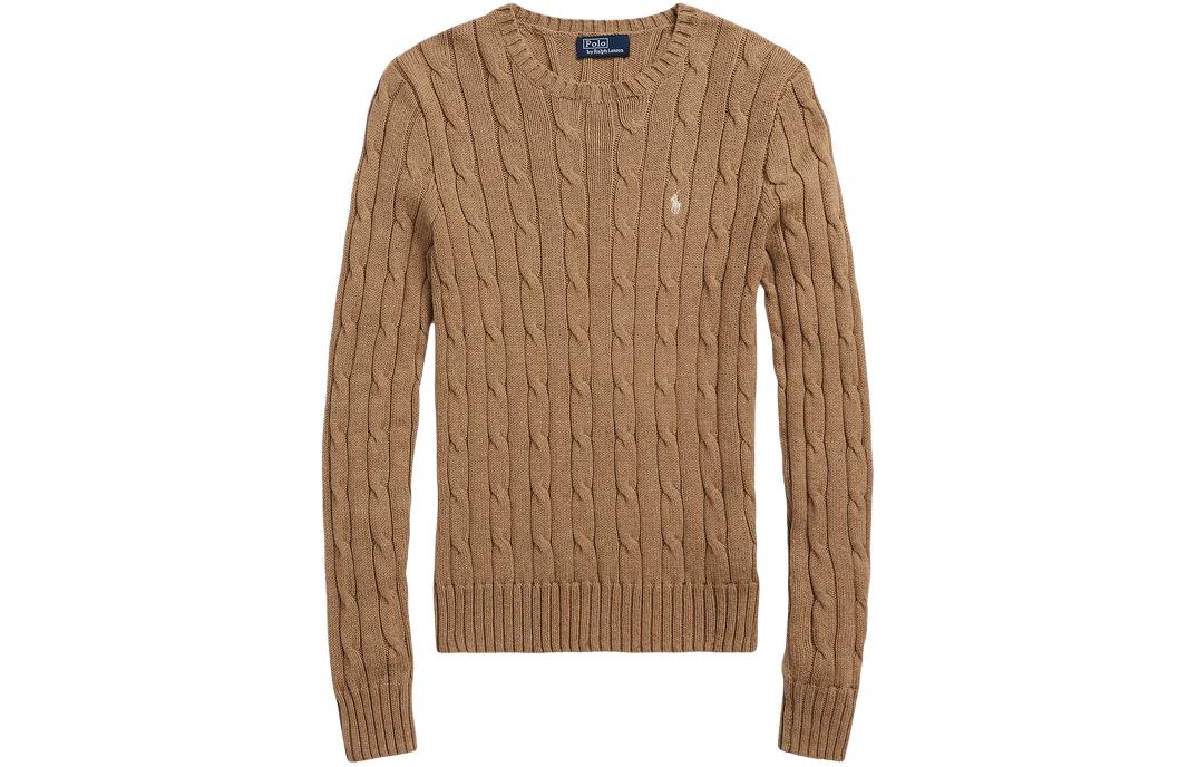 Пуловер с вышитым логотипом Julianna Ralph Lauren, бежевый
Пуловер с вышитым логотипом Julianna Ralph Lauren, бежевый