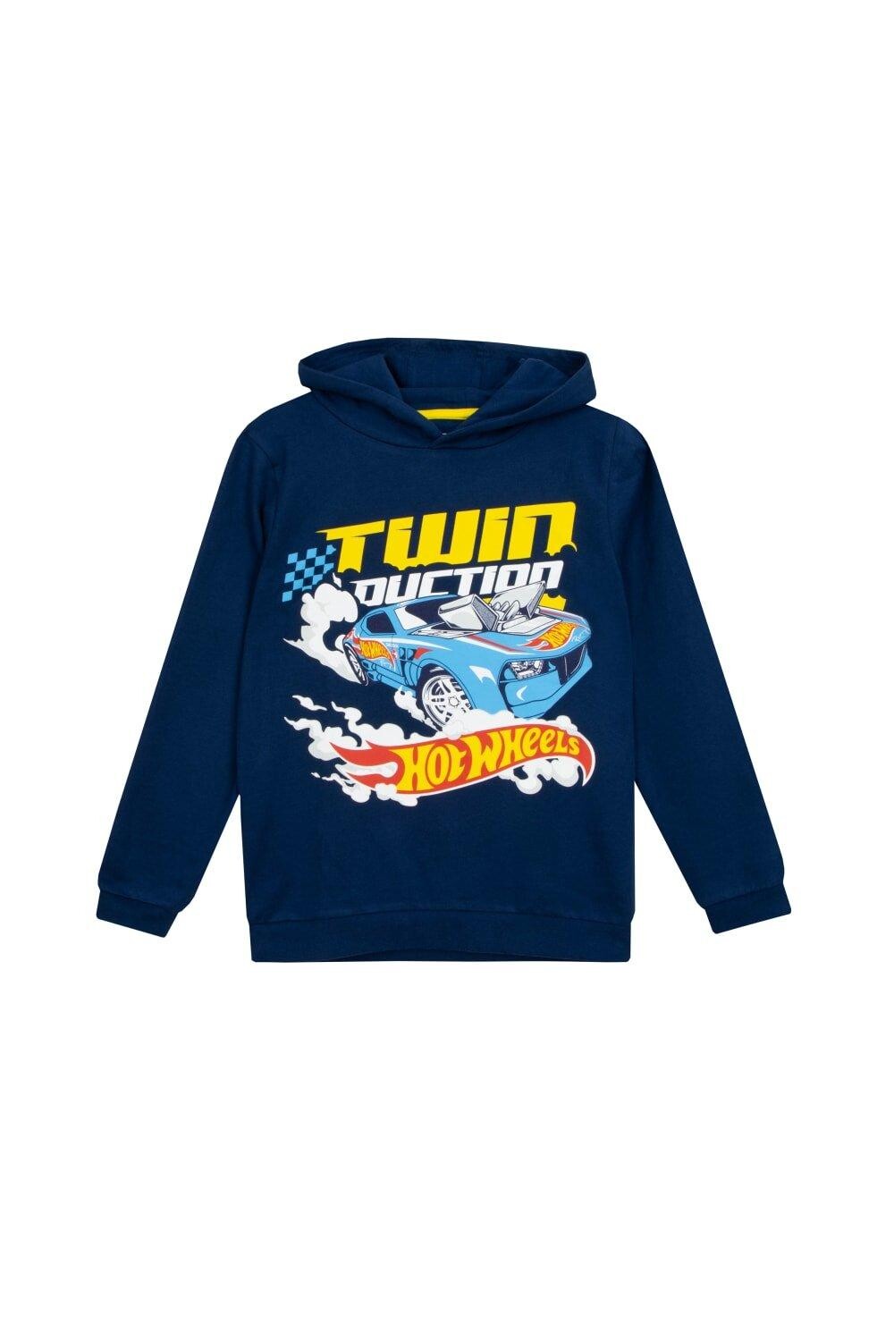 Толстовка с гоночной машиной Hot Wheels, синий
Толстовка с гоночной машиной Hot Wheels, синий