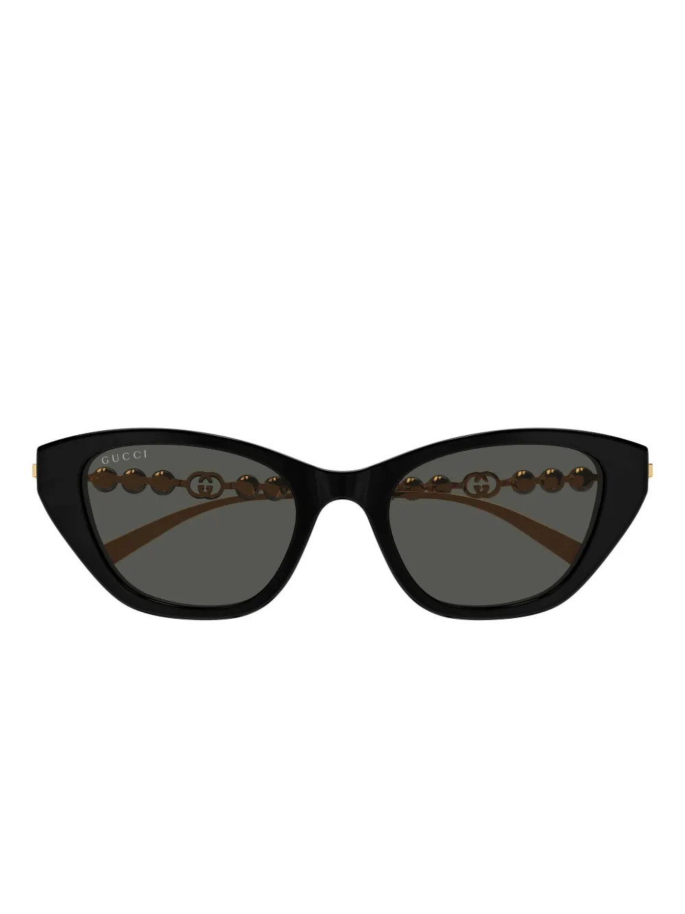 Солнцезащитные очки "кошачий глаз" с жемчужным декором Gucci, черный
Солнцезащитные очки "кошачий глаз" с жемчужным декором Gucci, черный