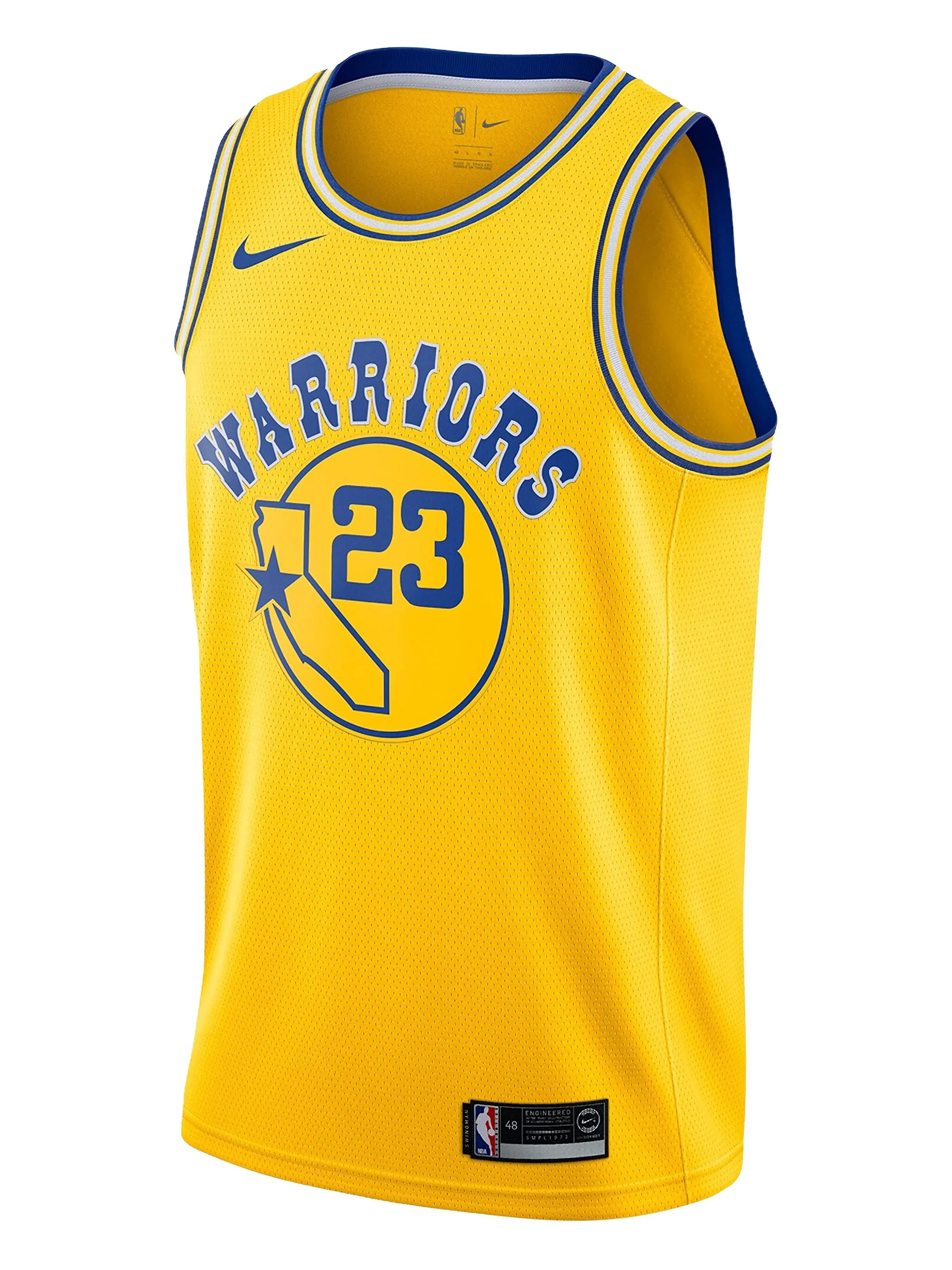 Топ NBA GSW Hardwood Classics Nike, желтый
Топ NBA GSW Hardwood Classics Nike, желтый