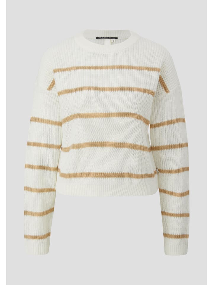 Вязаный свитер в цвете 81G0_бежевый QS
Вязаный свитер в цвете 81G0_бежевый QS