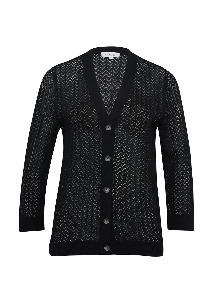 Вязаный кардиган s.Oliver, Black
Вязаный кардиган s.Oliver, Black