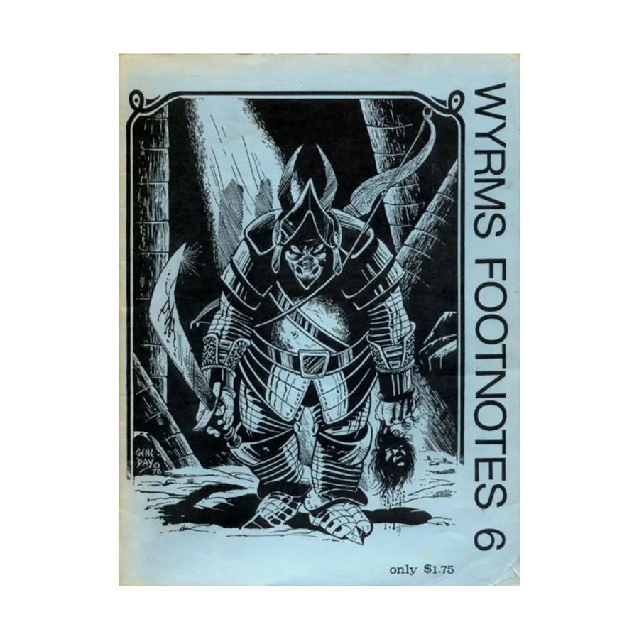 Журнал #6 "History of the Dark Trolls", Wyrm's Footnotes Magazine
Журнал #6 "History of the Dark Trolls", Wyrm's Footnotes Magazine