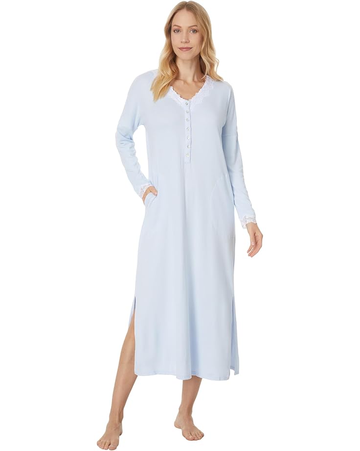 Женский длинный халат-свитер Eileen West с длинными рукавами для сна, Blue
Женский длинный халат-свитер Eileen West с длинными рукавами для сна, Blue
