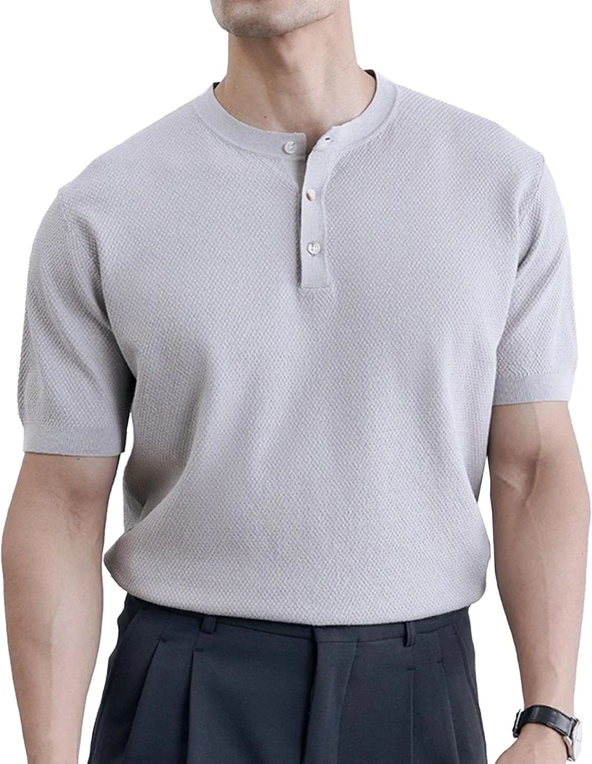 Мужская футболка Comfort Fit с полосками, дышащая Maiyifu-GJ
Мужская футболка Comfort Fit с полосками, дышащая Maiyifu-GJ