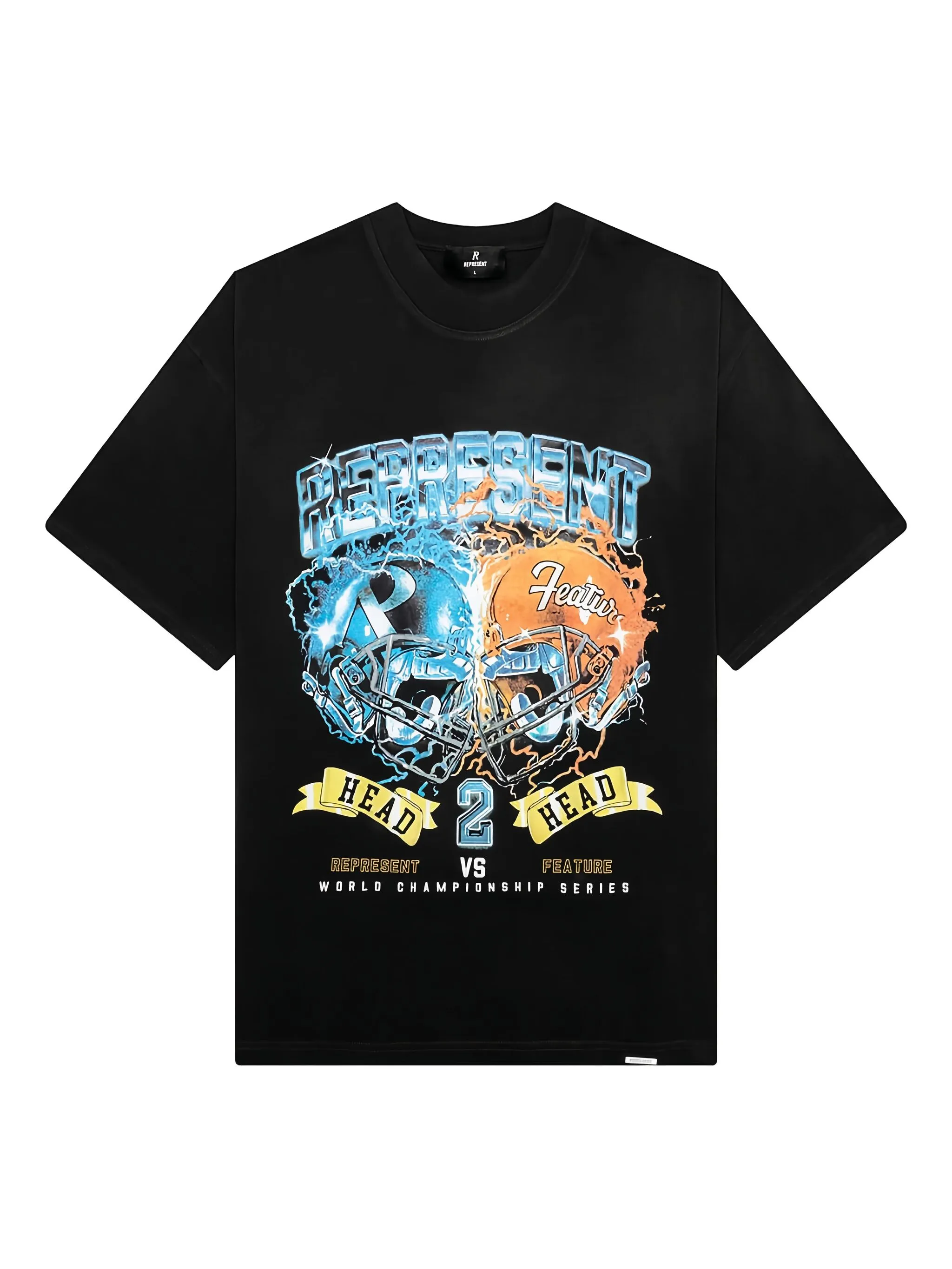 Футболка с графичным принтом Represent, черный
Футболка с графичным принтом Represent, черный