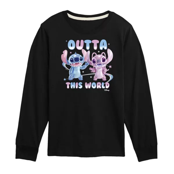 Футболка с длинным рукавом для мальчиков 8-20 лет «Лило и Стич: не от мира сего» Disney, черный
Футболка с длинным рукавом для мальчиков 8-20 лет «Лило и Стич: не от мира сего» Disney, черный